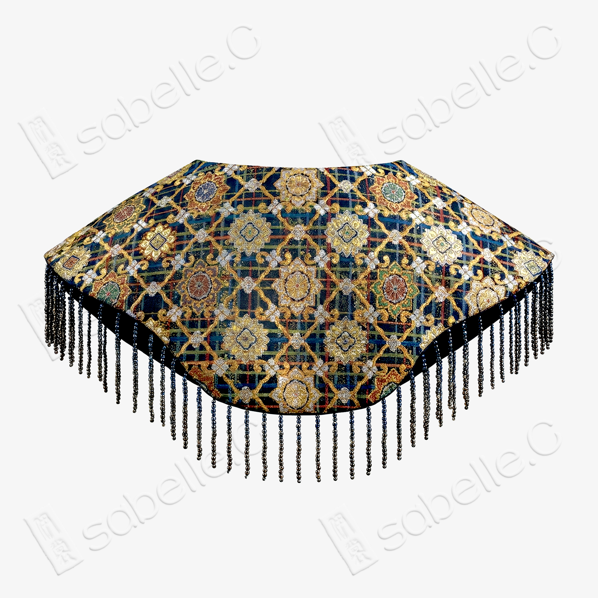 Embroidered Cloud Shoulder