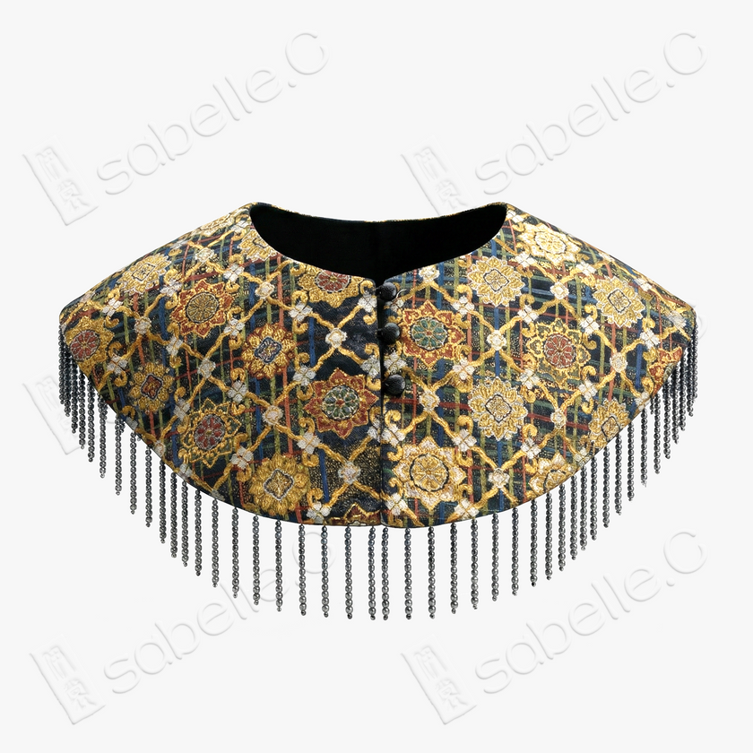 Embroidered Cloud Shoulder