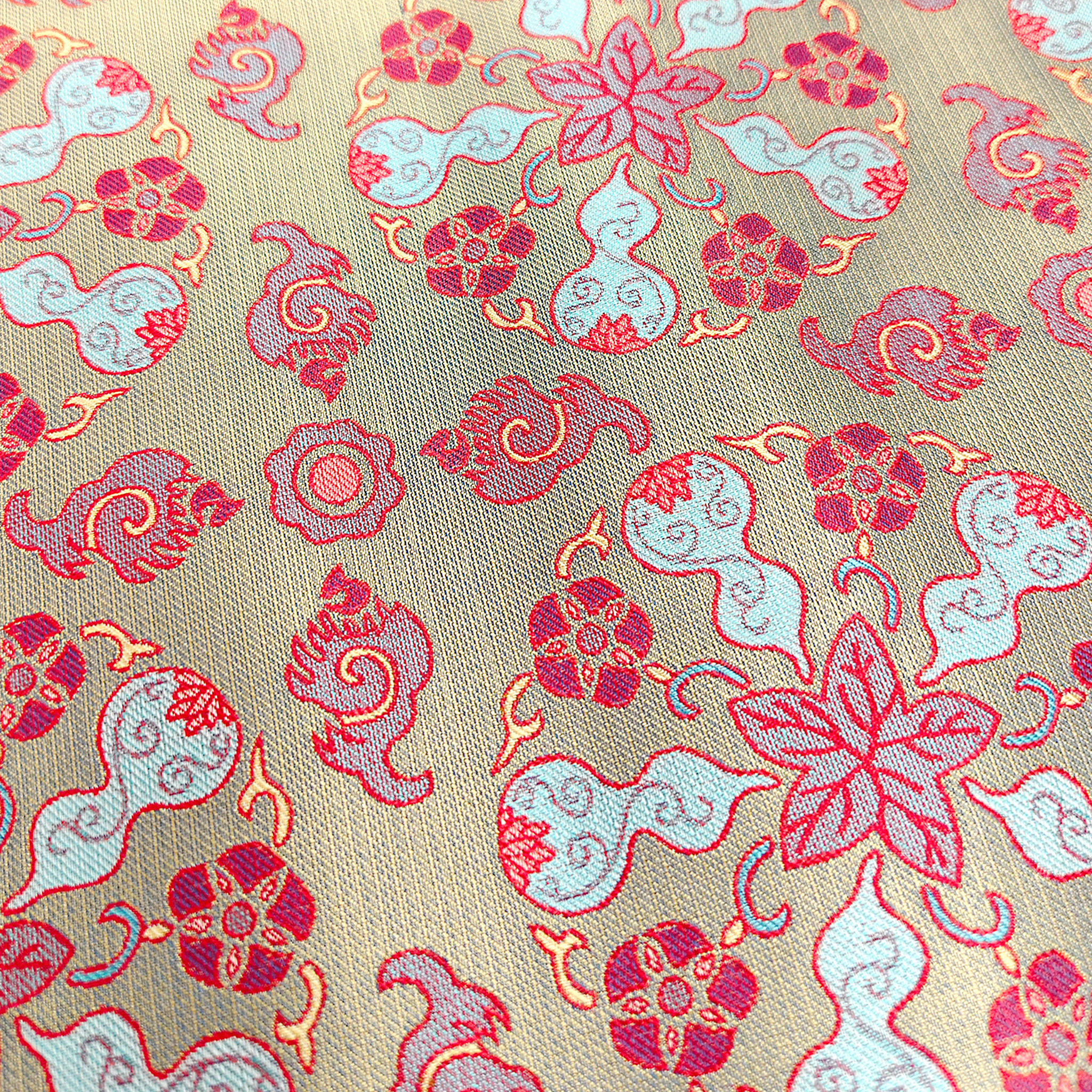 Blessed Gourd Treasure Bloom Shu Brocade Top - 錦祿寶相蜀錦上衣