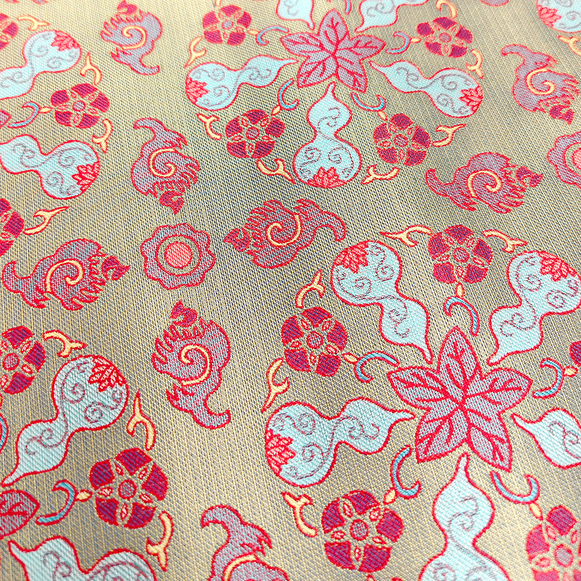 Blessed Gourd Treasure Bloom Shu Brocade Top - 錦祿寶相蜀錦上衣