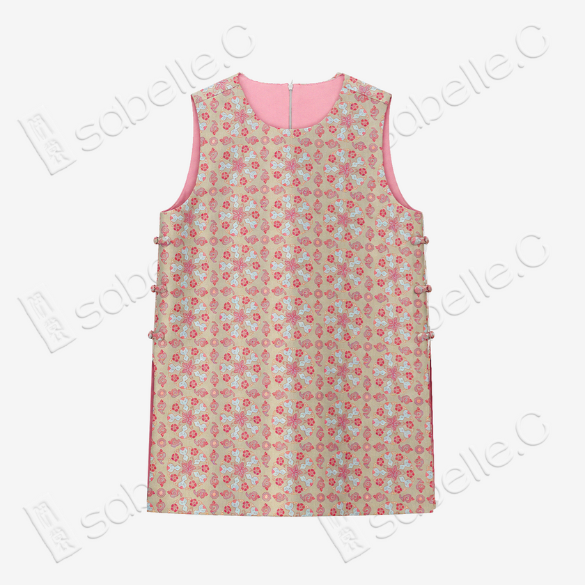 Blessed Gourd Treasure Bloom Shu Brocade Top - 錦祿寶相蜀錦上衣