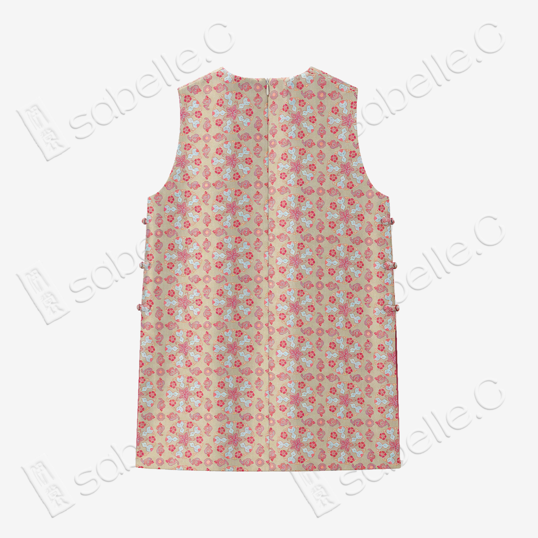 Blessed Gourd Treasure Bloom Shu Brocade Top - 錦祿寶相蜀錦上衣