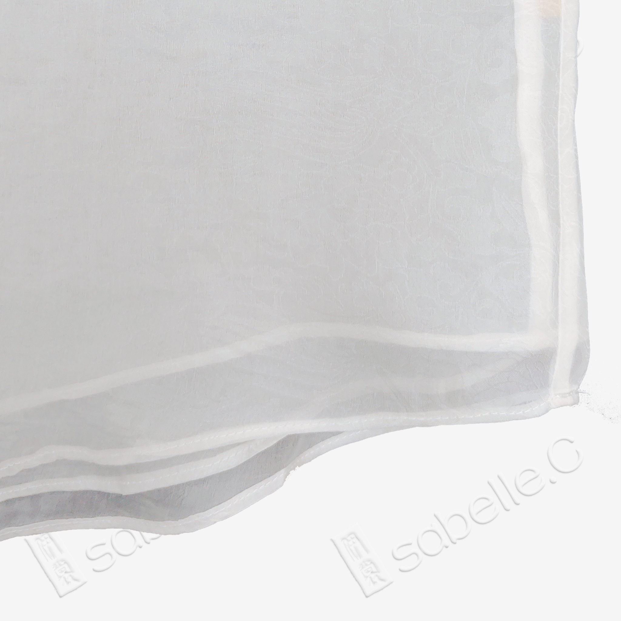 Organza Stand Collar Blouse