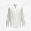 Organza Stand Collar Blouse