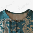 Vintage Silk Blouse - 「翠淵龍吟」古董真絲上衣