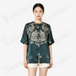 Vintage Silk Blouse - 「翠淵龍吟」古董真絲上衣