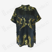 Phoenix Vintage Silk Satin Blouse - 古董真絲老緞短袖上衣