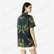 Phoenix Vintage Silk Satin Blouse - 古董真絲老緞短袖上衣