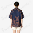 Vintage Silk Blouse - 「藍澤鳳綺」古董真絲上衣