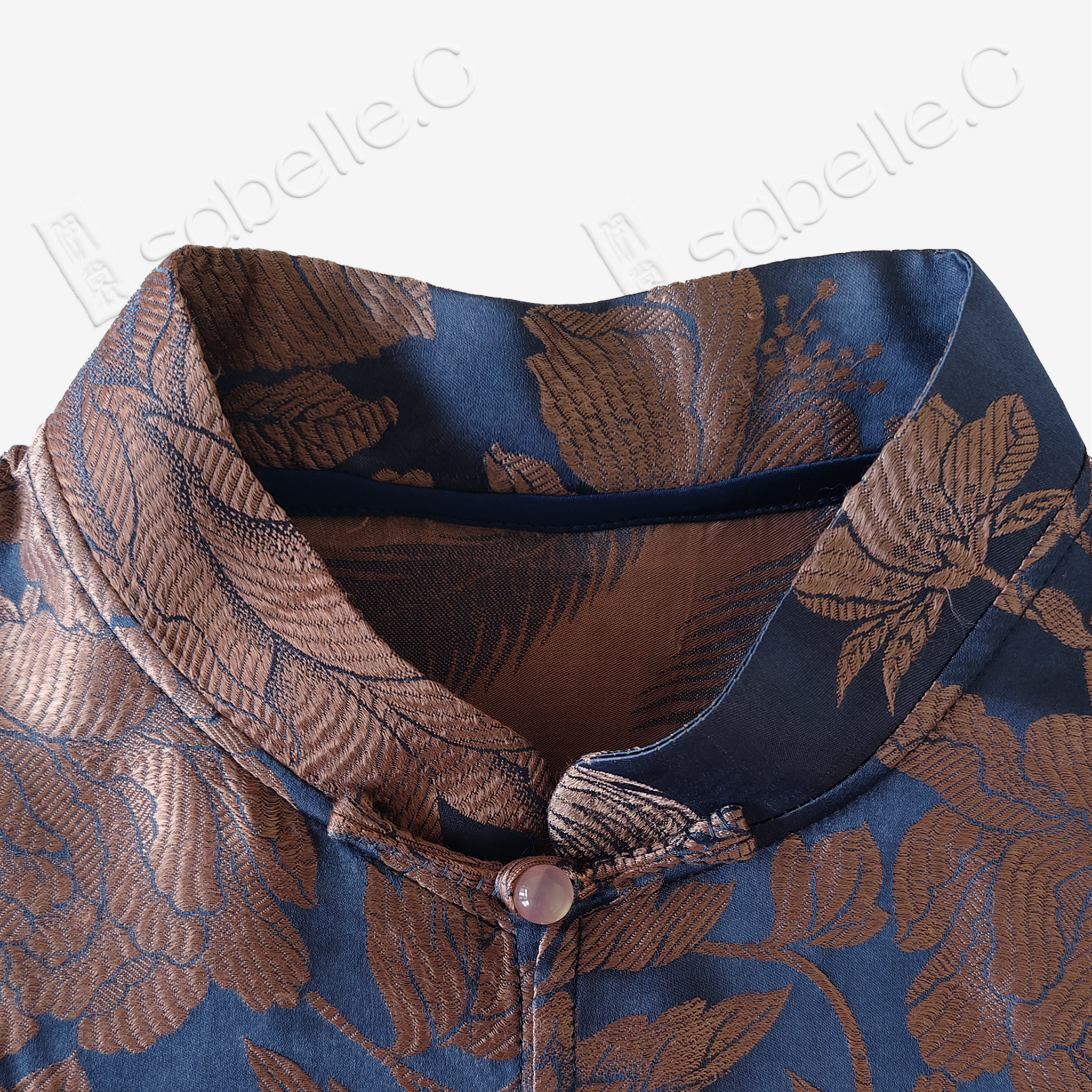 Vintage Silk Blouse - 「藍澤鳳綺」古董真絲上衣