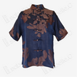 Vintage Silk Blouse - 「藍澤鳳綺」古董真絲上衣