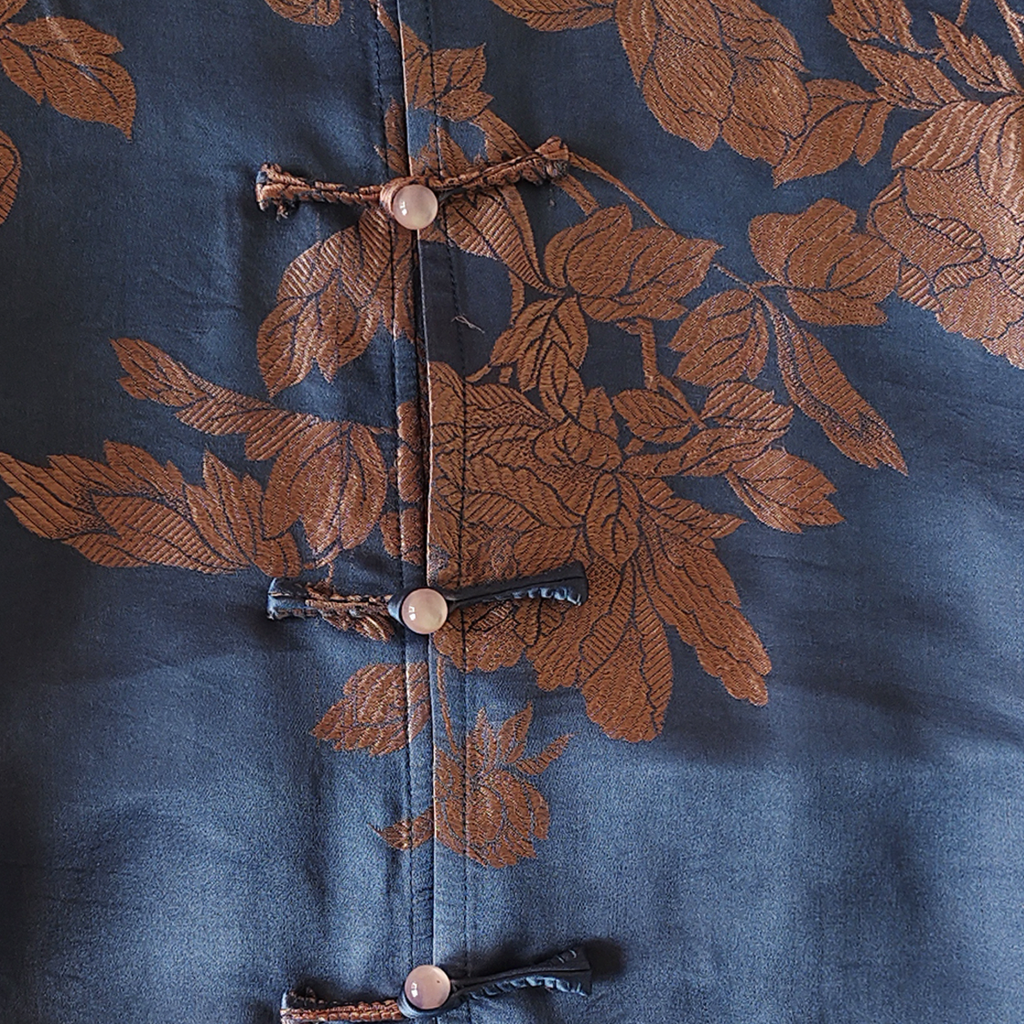 Vintage Silk Blouse - 「藍澤鳳綺」古董真絲上衣