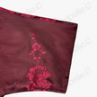 Crimson Dragon & Peony Antique Silk Hoodie - 絳紅龍紋牡丹古董真絲連帽衛衣