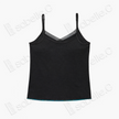 Gambiered Canton Silk Back Detail Cami Top - 香雲紗美背吊帶背心