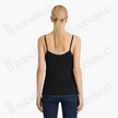 Gambiered Canton Silk Back Detail Cami Top - 香雲紗美背吊帶背心