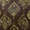 Vintage‑Floral Gambiered Canton Silk Wrap‑Front Jacket - 寶相花皮子料重磅香雲紗上衣