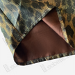 Vintage Brown Leopard Motif Gambiered Canton Silk Top - 「古褐豹紋」香雲紗上衣