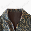 Vintage Brown Leopard Motif Gambiered Canton Silk Top - 「古褐豹紋」香雲紗上衣
