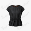 Gambiered Canton Silk Blouse - 香雲紗上衣