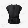 Gambiered Canton Silk Blouse - 香雲紗上衣