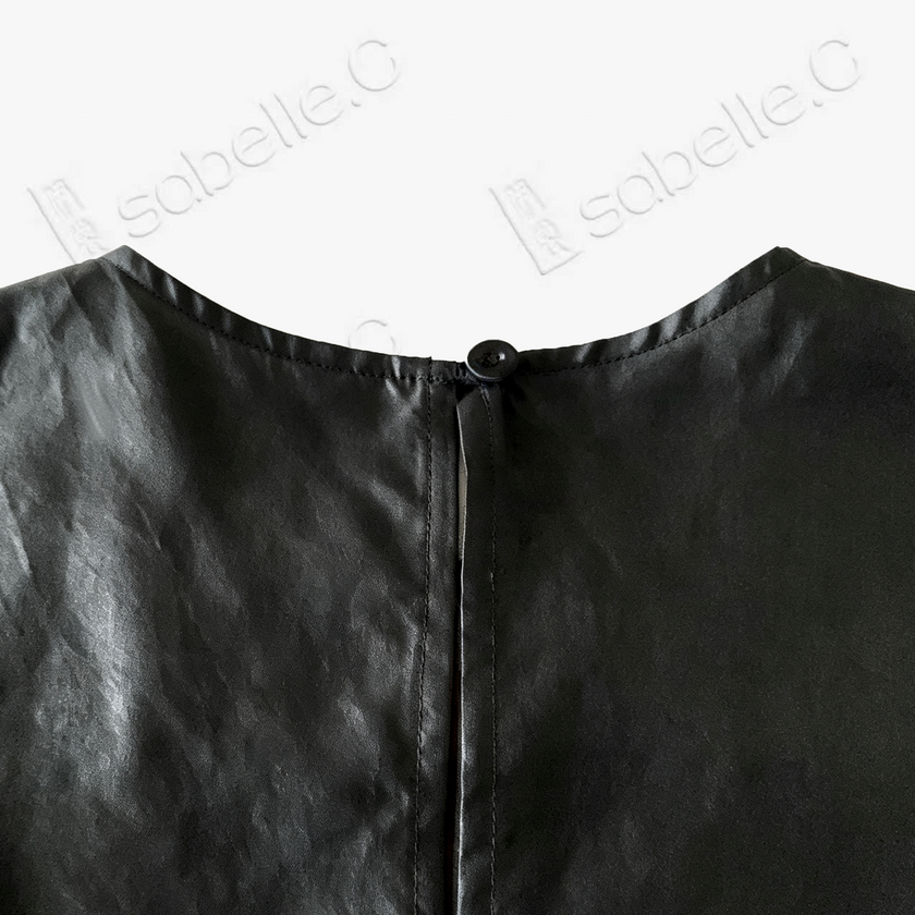 Gambiered Canton Silk Blouse - 香雲紗上衣
