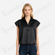 Gambiered Canton Silk Blouse - 香雲紗上衣