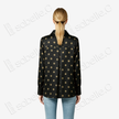Gilded Polka Dot Gambiered Canton Silk Shirt - 「鎏金波點」香雲紗襯衫