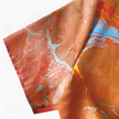 Flowing Sunset Landscape Gambiered Canton Silk Top - 「流霞山水」香雲紗上衣