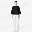 Gambiered Canton Silk Blouse - 香雲紗上衣