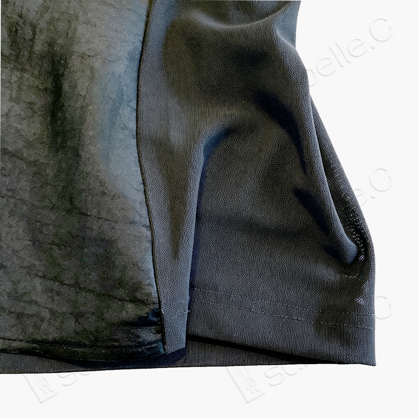 Gambiered Canton Silk Set - 龜裂紋香雲紗套裝