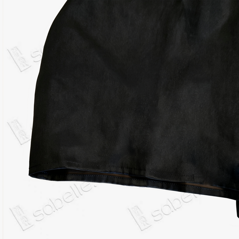 Gambiered Canton Silk Blouse - 香雲紗上衣