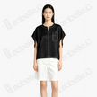 Gambiered Canton Silk Blouse - 香雲紗上衣