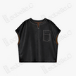 Gambiered Canton Silk Blouse - 香雲紗上衣