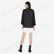 Gambiered Canton Silk Wrap Jacket - 「幽筠墨影」香雲紗外套