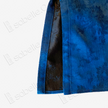 Gambiered Canton Silk Top - 「霧藍暗花」香雲紗立領上衣