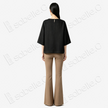 Gambiered Canton Silk Blouse - 香雲紗上衣