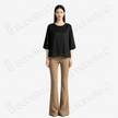 Gambiered Canton Silk Blouse - 香雲紗上衣