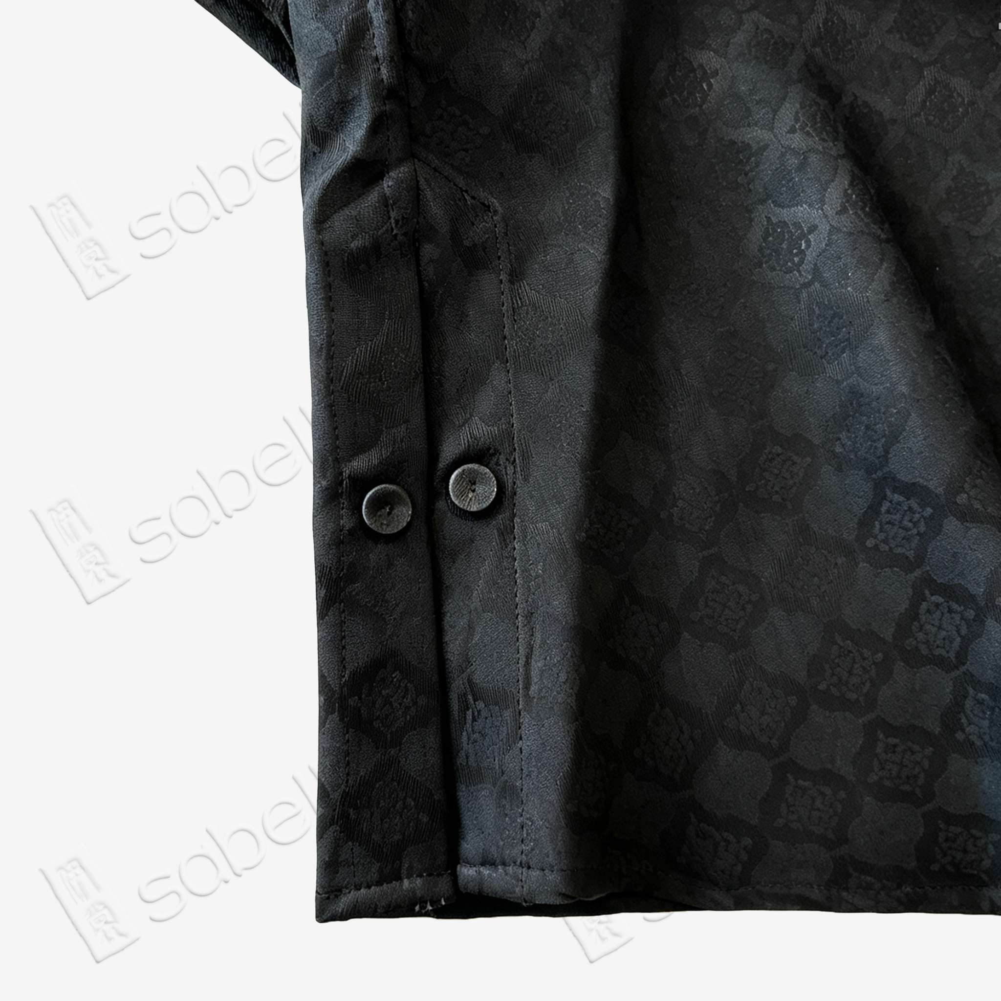 Gambiered Canton Silk Blouse - 香雲紗上衣