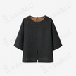 Gambiered Canton Silk Blouse - 香雲紗上衣