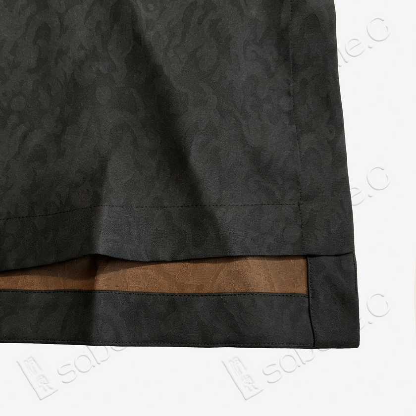 Gambiered Canton Silk Blouse - 香雲紗上衣