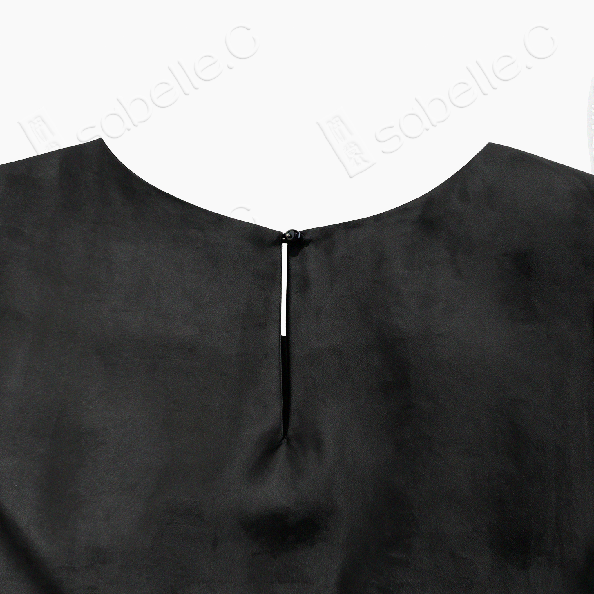 Gambiered Canton Silk Blouse - 香雲紗上衣