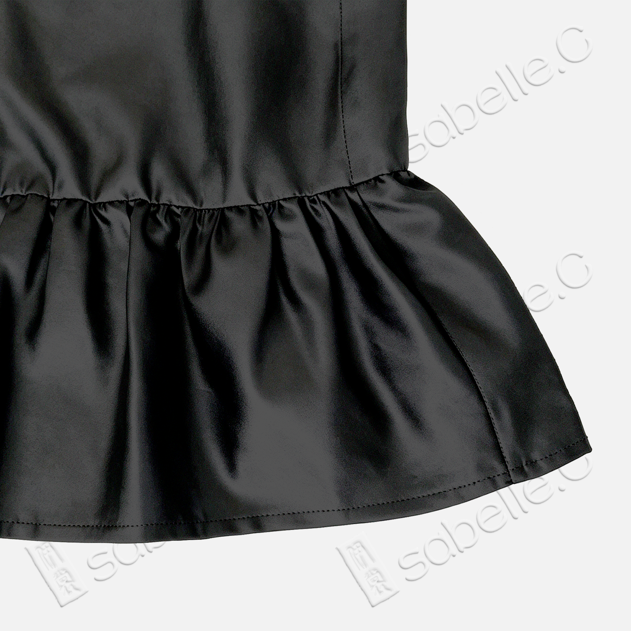 Gambiered Canton Silk Blouse - 香雲紗上衣