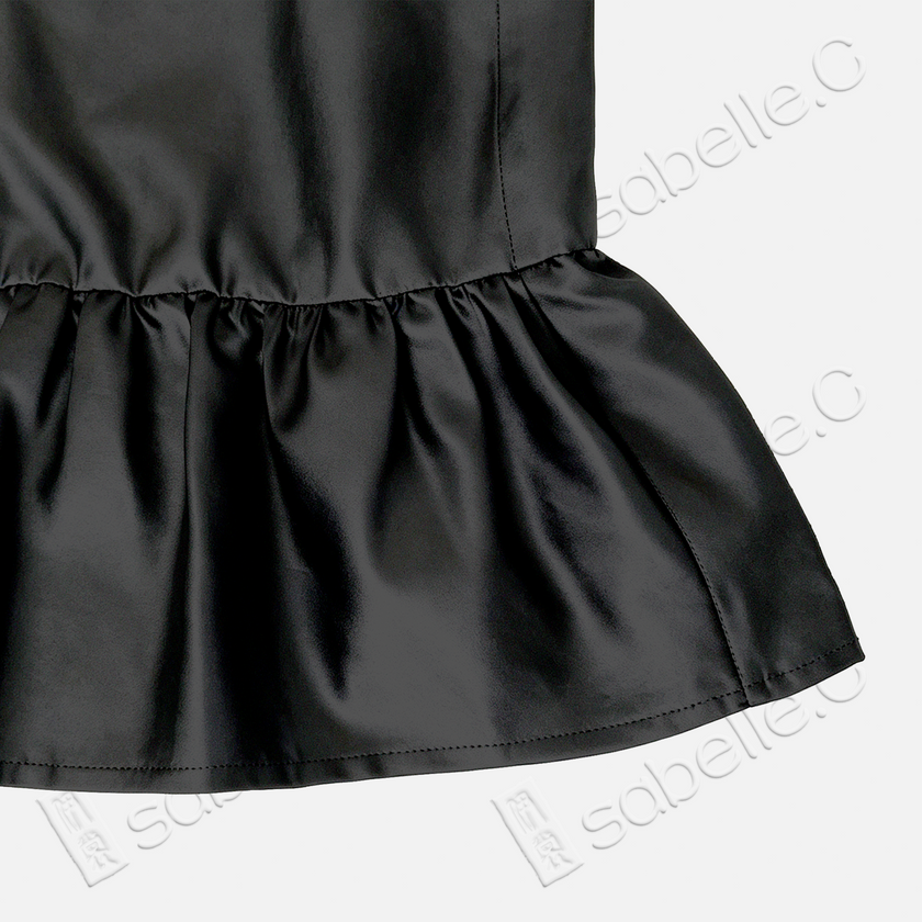 Gambiered Canton Silk Blouse - 香雲紗上衣