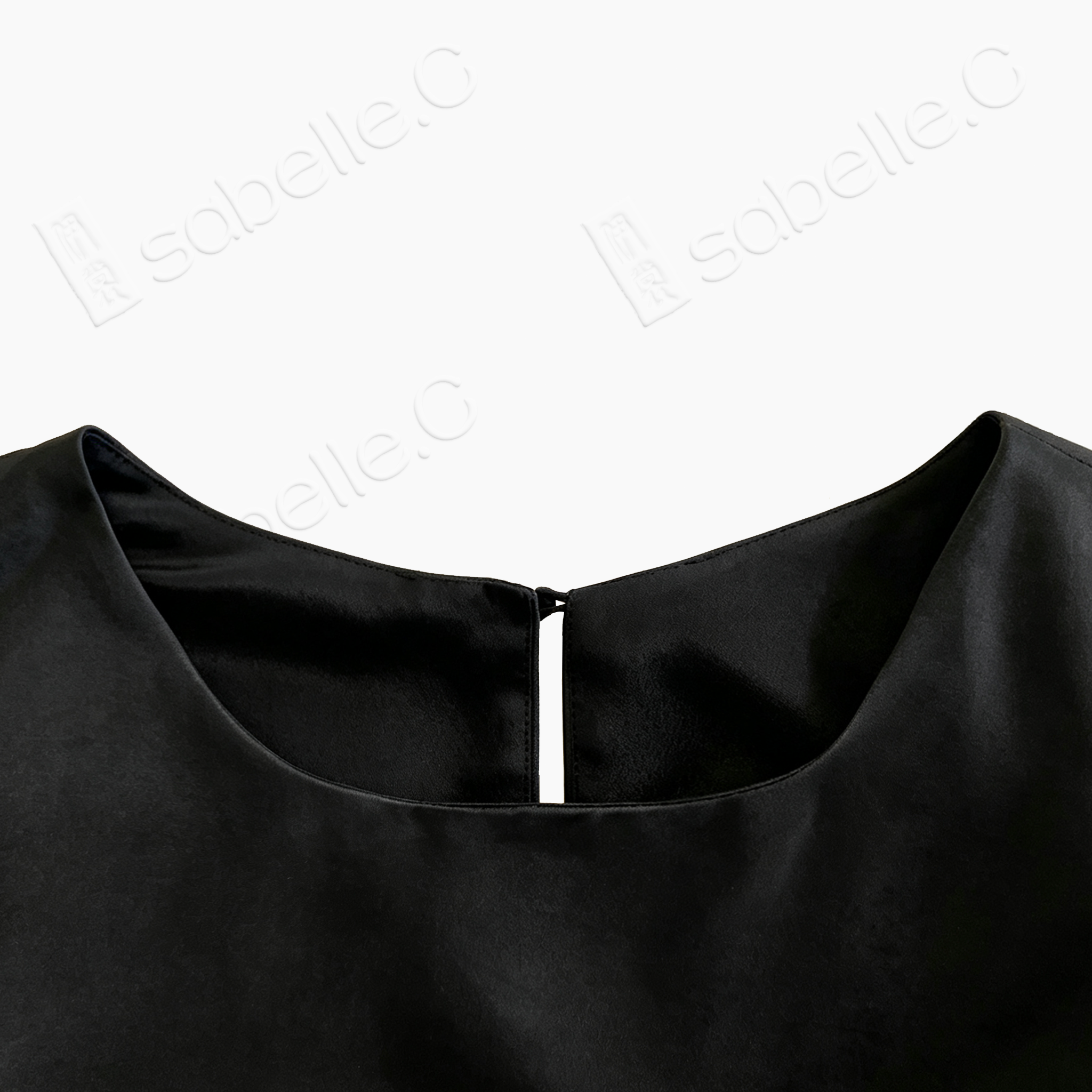 Gambiered Canton Silk Blouse - 香雲紗上衣
