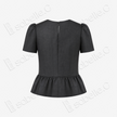 Gambiered Canton Silk Blouse - 香雲紗上衣