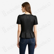 Gambiered Canton Silk Blouse - 香雲紗上衣
