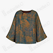 Gambiered Canton Silk Blouse - 「絳金遙歲」香雲紗上衣