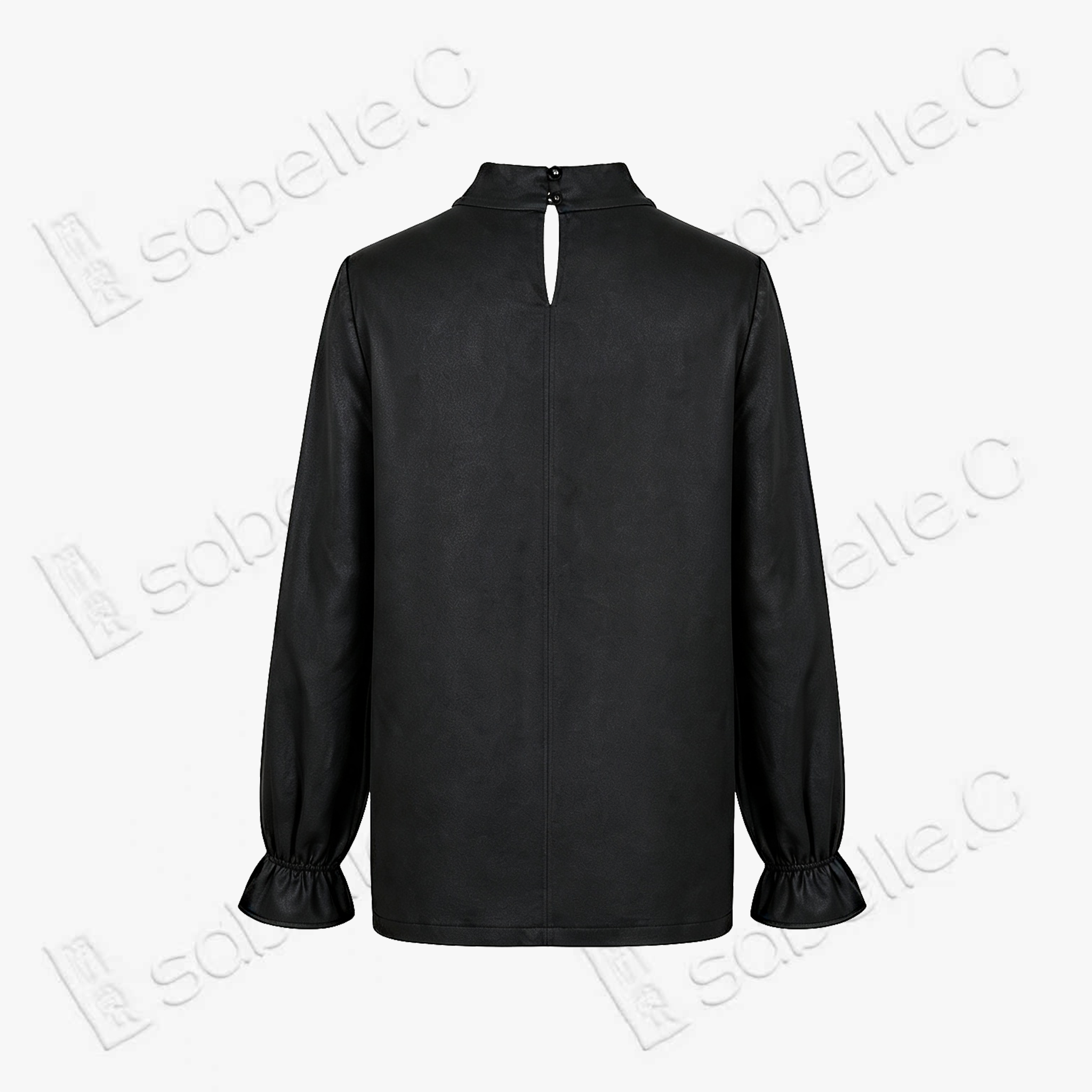 Gambiered Canton Silk Blouse - 香雲紗上衣