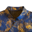 Gambiered Canton Silk Sleeveless Top - 「滄藍金繪」香雲紗無袖上衣