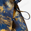 Gambiered Canton Silk Sleeveless Top - 「滄藍金繪」香雲紗無袖上衣